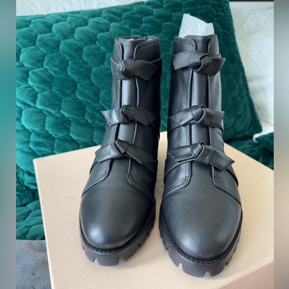Alexandre Birman Lolita Waterproof Bootie 15 Black - Picture 5 of 13